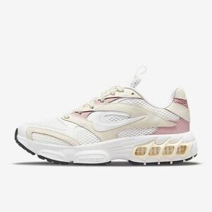 Nike Zoom Air Fire‎ Women's Running Shoes White Pink Cream Size 10 CW3876 103